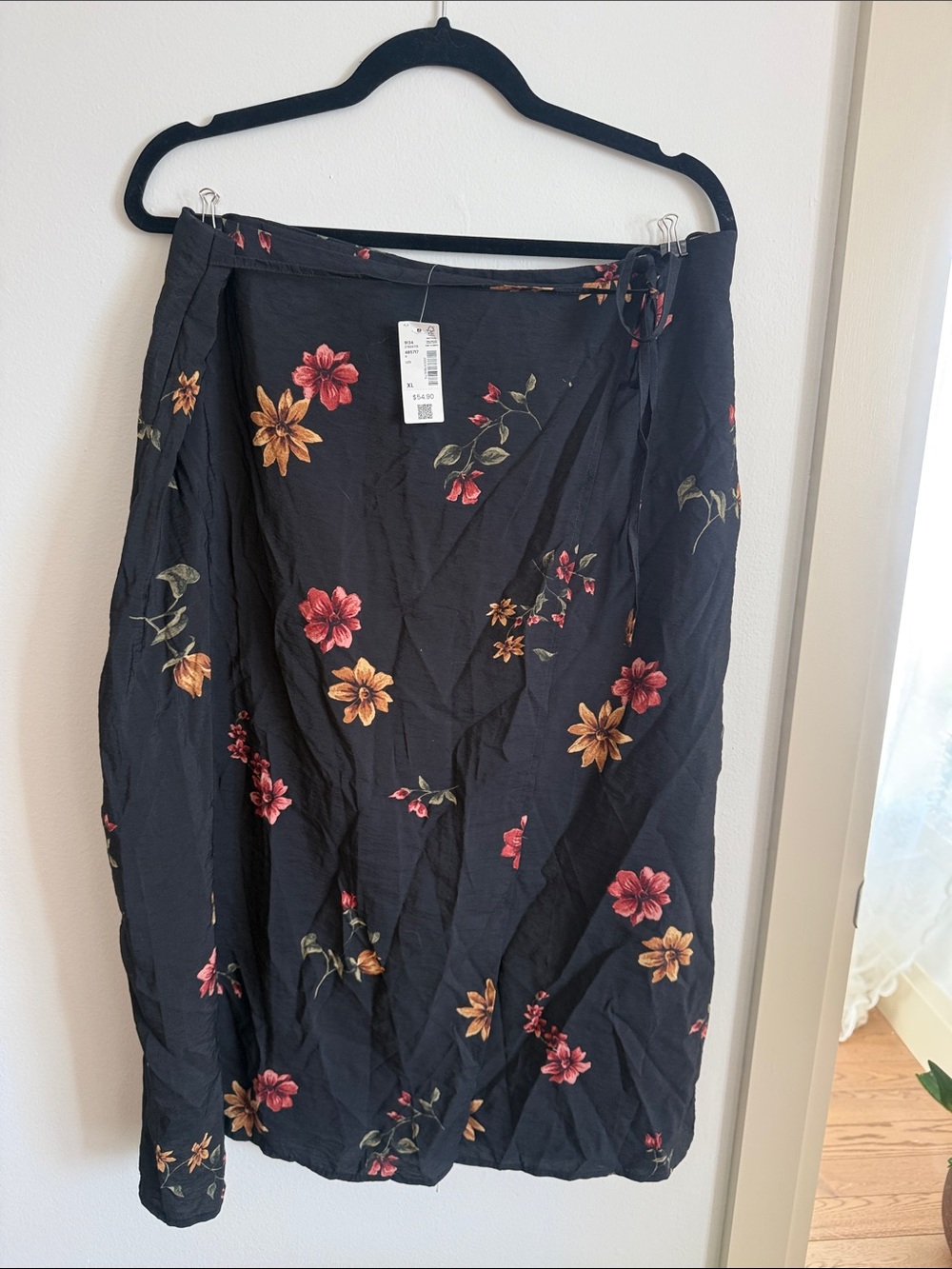 Reitmans Midi Wrap Skirt